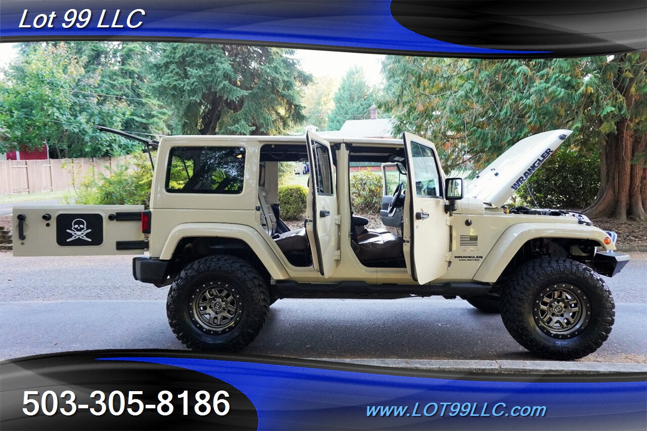 2011 Jeep Wrangler Unlimited Sahara 4X4 V6 3.8L Auto Heated Leather  Seats HARD TOP Lifted FUEL Wheels LIKE NEW TIRES - Photo 29 - Milwaukie, OR 97267