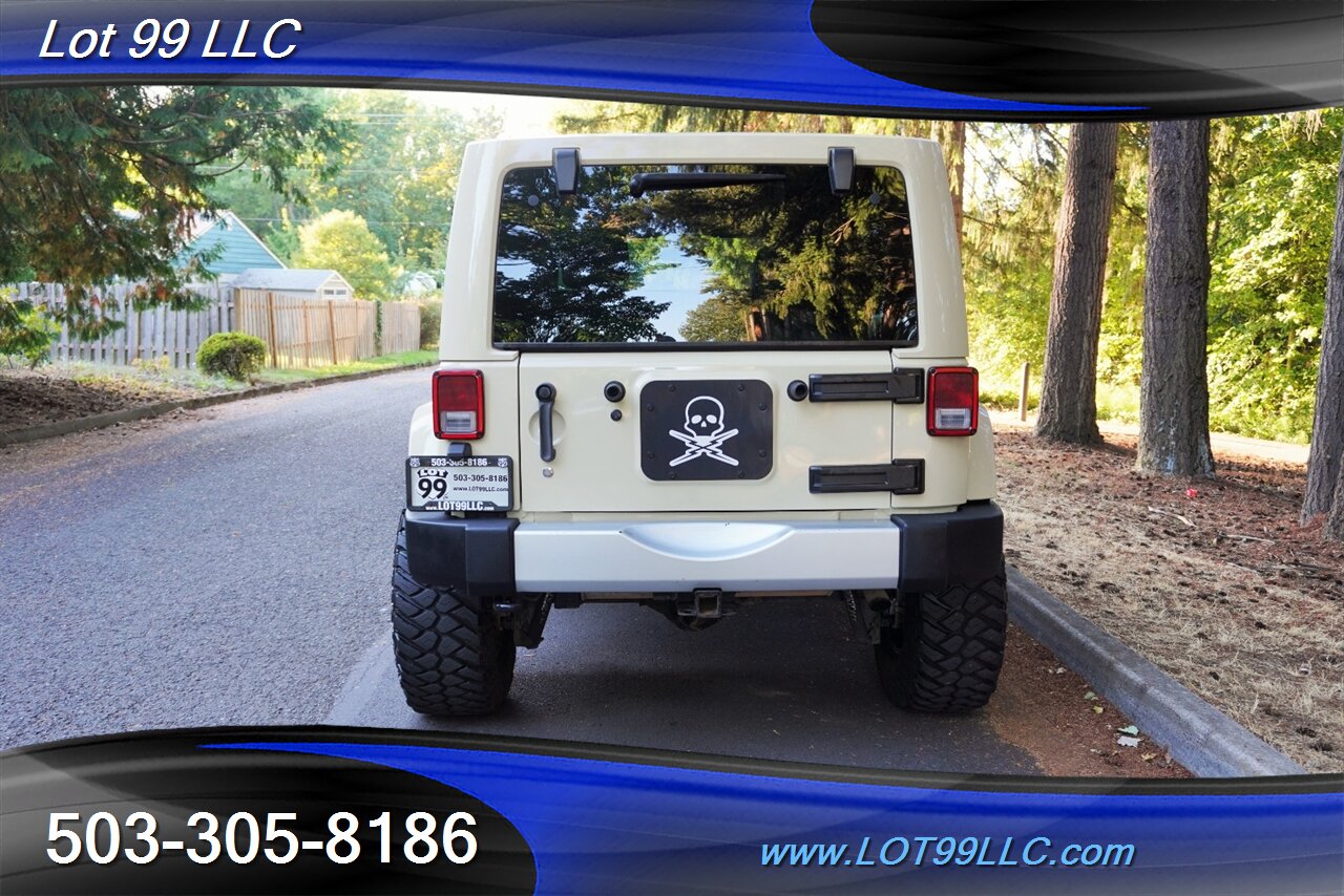2011 Jeep Wrangler Unlimited Sahara 4X4 V6 3.8L Auto Heated Leather  Seats HARD TOP Lifted FUEL Wheels LIKE NEW TIRES - Photo 10 - Milwaukie, OR 97267