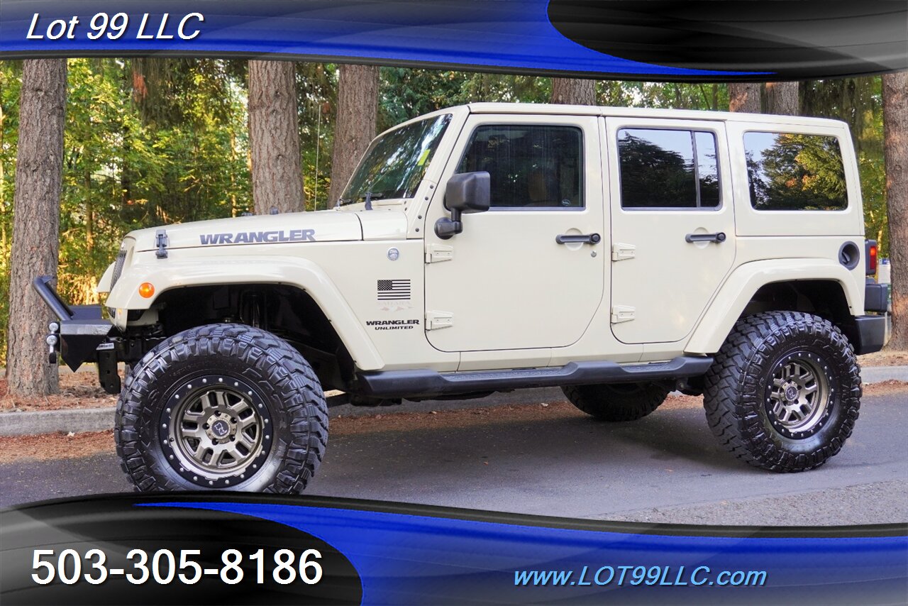 2011 Jeep Wrangler Unlimited Sahara 4X4 V6 3.8L Auto Heated Leather  Seats HARD TOP Lifted FUEL Wheels LIKE NEW TIRES - Photo 5 - Milwaukie, OR 97267