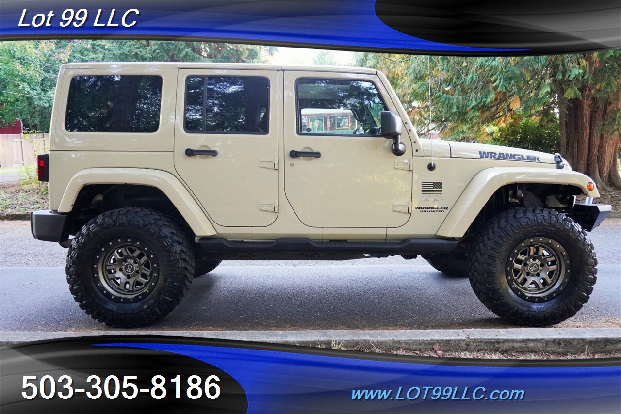 2011 Jeep Wrangler Unlimited Sahara 4X4 V6 3.8L Auto Heated Leather  Seats HARD TOP Lifted FUEL Wheels LIKE NEW TIRES - Photo 8 - Milwaukie, OR 97267