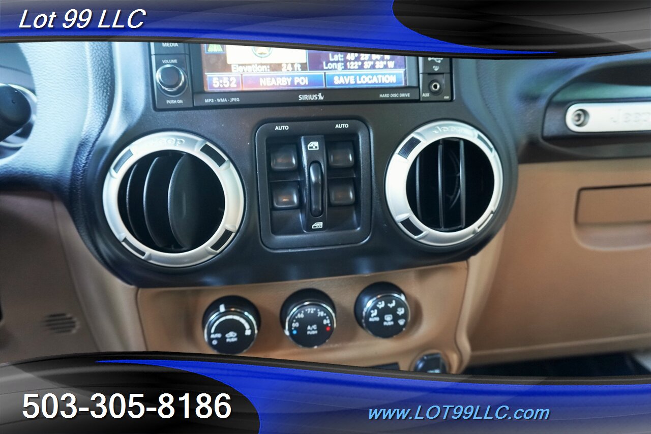 2011 Jeep Wrangler Unlimited Sahara 4X4 V6 3.8L Auto Heated Leather  Seats HARD TOP Lifted FUEL Wheels LIKE NEW TIRES - Photo 20 - Milwaukie, OR 97267