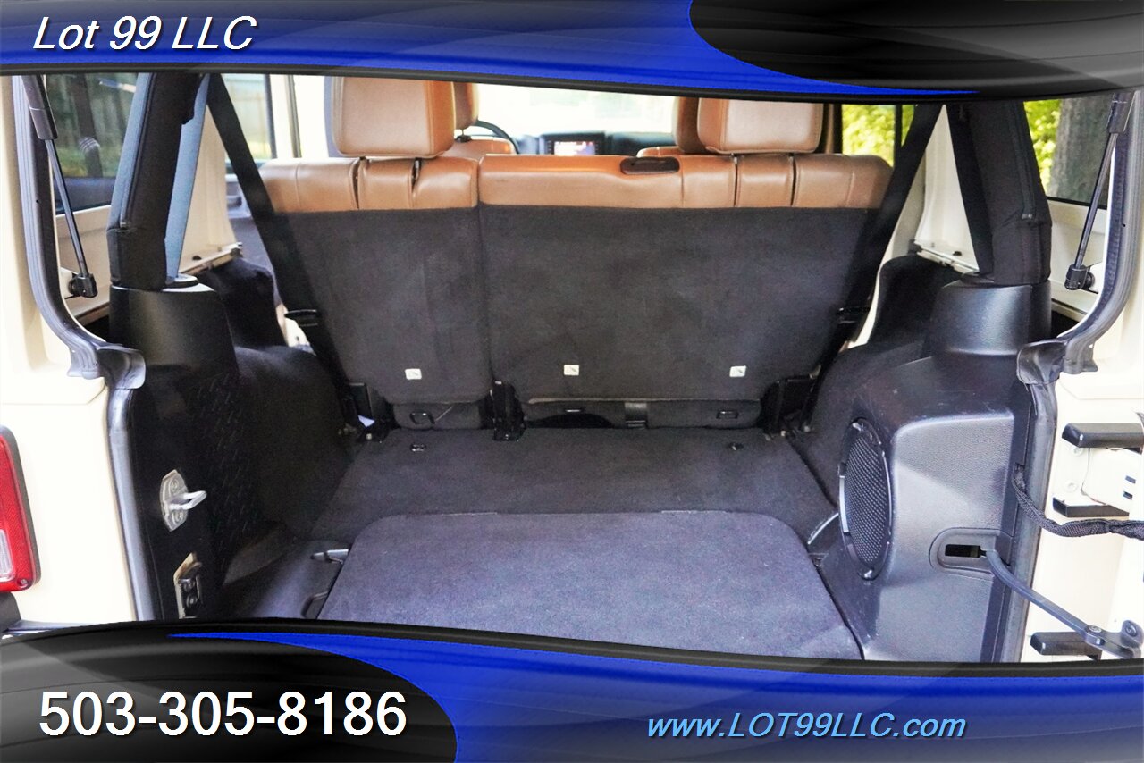 2011 Jeep Wrangler Unlimited Sahara 4X4 V6 3.8L Auto Heated Leather  Seats HARD TOP Lifted FUEL Wheels LIKE NEW TIRES - Photo 15 - Milwaukie, OR 97267