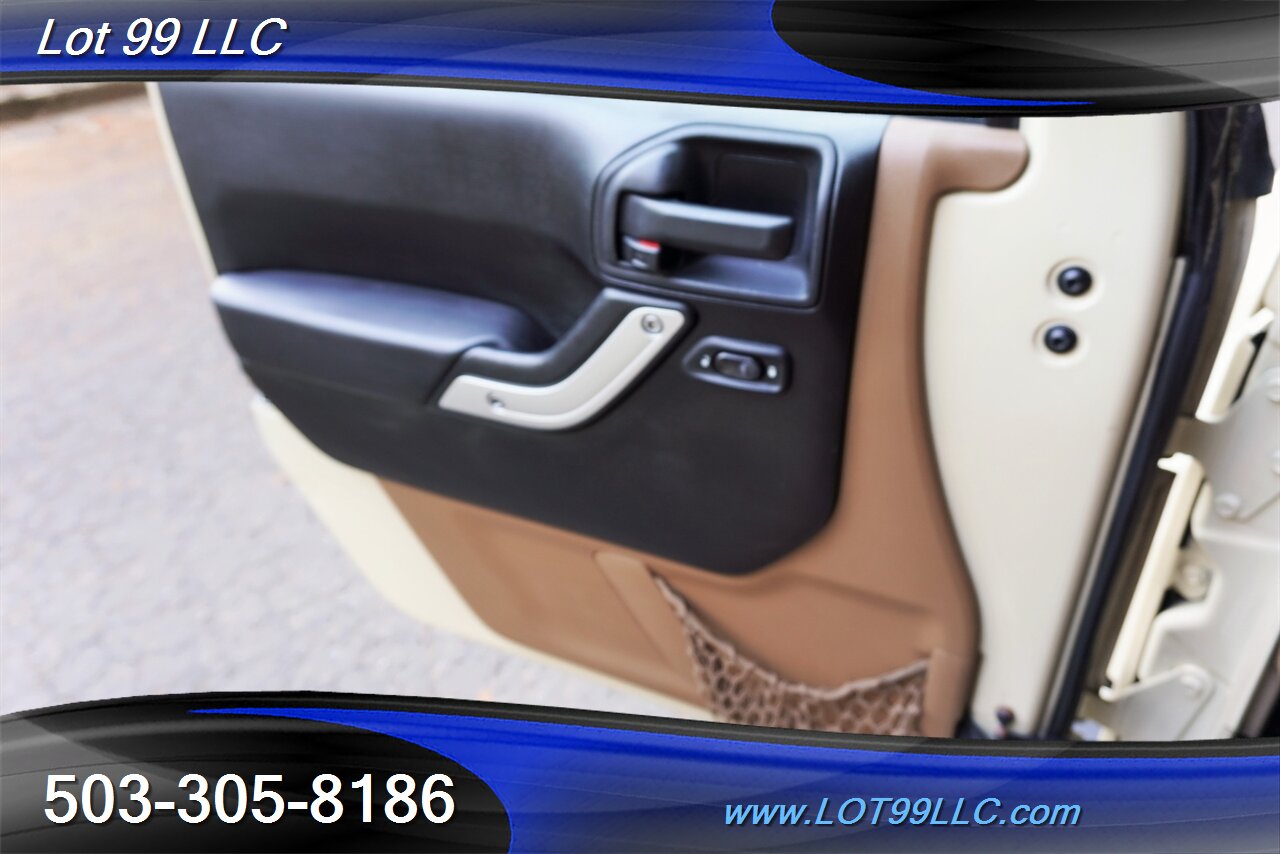 2011 Jeep Wrangler Unlimited Sahara 4X4 V6 3.8L Auto Heated Leather  Seats HARD TOP Lifted FUEL Wheels LIKE NEW TIRES - Photo 26 - Milwaukie, OR 97267