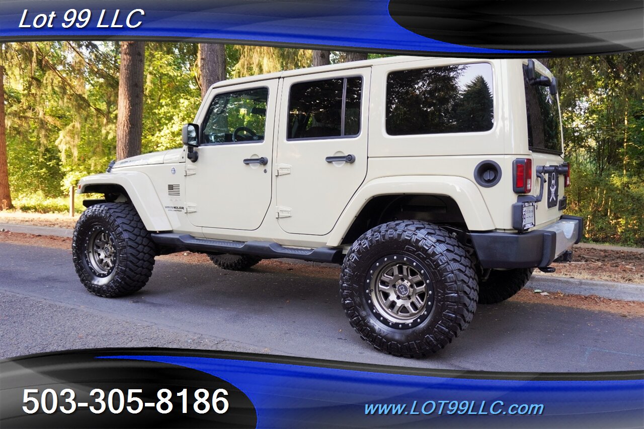 2011 Jeep Wrangler Unlimited Sahara 4X4 V6 3.8L Auto Heated Leather  Seats HARD TOP Lifted FUEL Wheels LIKE NEW TIRES - Photo 11 - Milwaukie, OR 97267