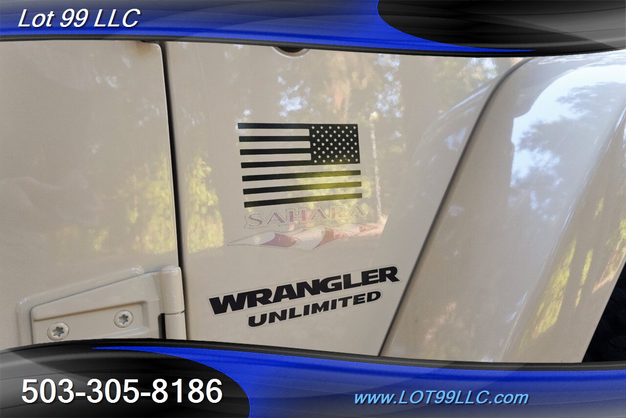 2011 Jeep Wrangler Unlimited Sahara 4X4 V6 3.8L Auto Heated Leather  Seats HARD TOP Lifted FUEL Wheels LIKE NEW TIRES - Photo 32 - Milwaukie, OR 97267