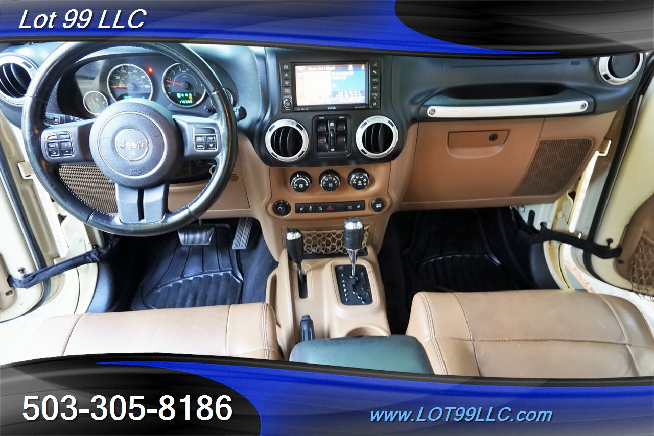 2011 Jeep Wrangler Unlimited Sahara 4X4 V6 3.8L Auto Heated Leather  Seats HARD TOP Lifted FUEL Wheels LIKE NEW TIRES - Photo 2 - Milwaukie, OR 97267