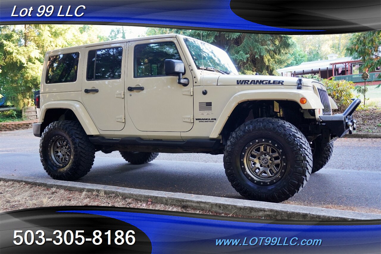 2011 Jeep Wrangler Unlimited Sahara 4X4 V6 3.8L Auto Heated Leather  Seats HARD TOP Lifted FUEL Wheels LIKE NEW TIRES - Photo 7 - Milwaukie, OR 97267