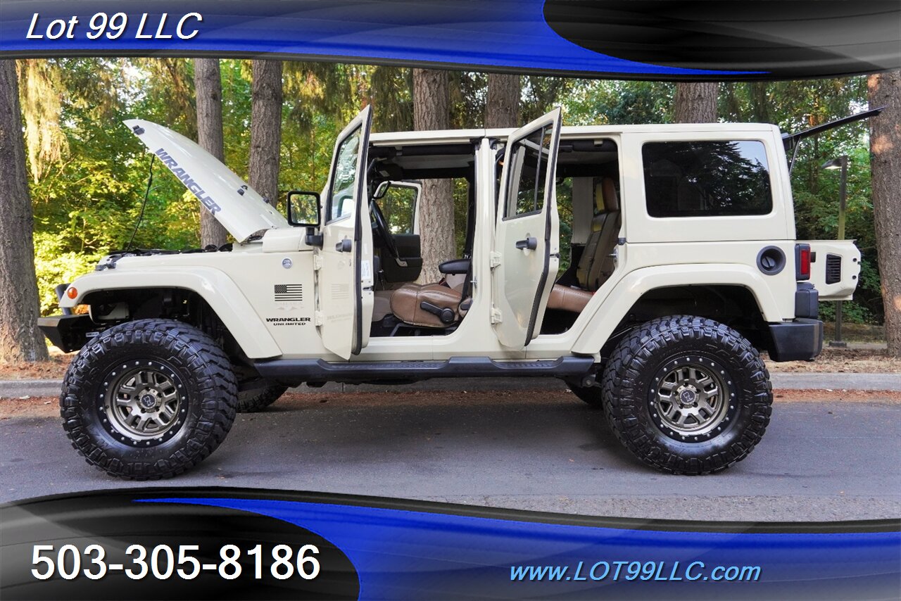 2011 Jeep Wrangler Unlimited Sahara 4X4 V6 3.8L Auto Heated Leather  Seats HARD TOP Lifted FUEL Wheels LIKE NEW TIRES - Photo 27 - Milwaukie, OR 97267
