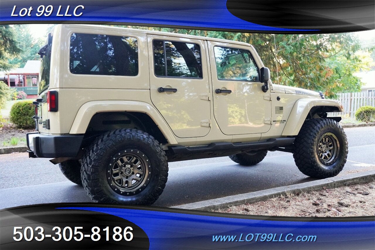 2011 Jeep Wrangler Unlimited Sahara 4X4 V6 3.8L Auto Heated Leather  Seats HARD TOP Lifted FUEL Wheels LIKE NEW TIRES - Photo 9 - Milwaukie, OR 97267