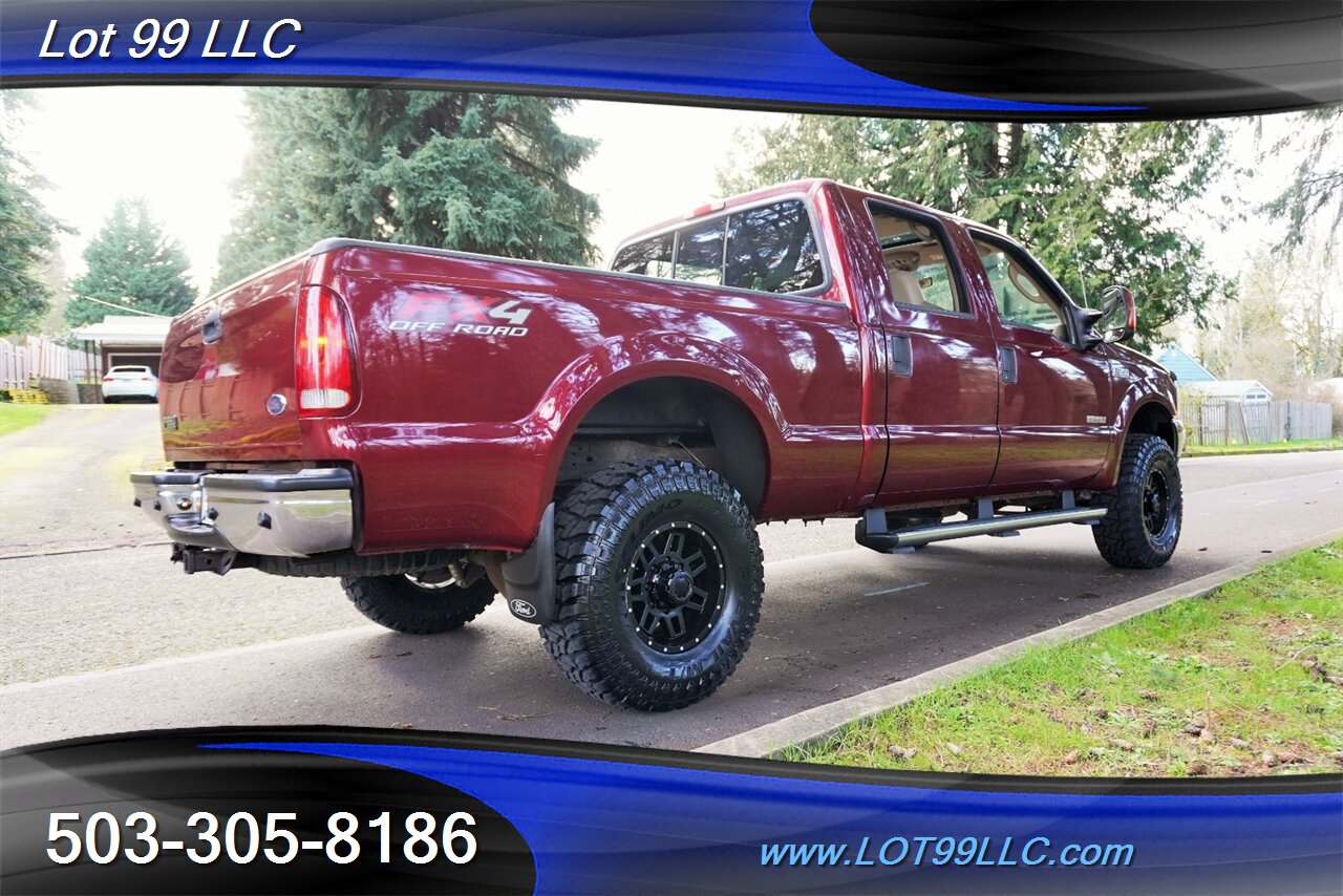 2004 Ford F-350 Lariat FX4 4x4 Power Storke BULLETPROOF Leather  Moon Roof LIFTED Black Wheels NEW TIRES 1 OWNER - Photo 9 - Milwaukie, OR 97267