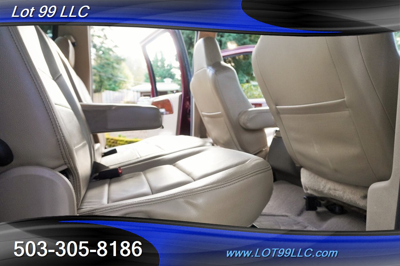 2004 Ford F-350 Lariat FX4 4x4 Power Storke BULLETPROOF Leather  Moon Roof LIFTED Black Wheels NEW TIRES 1 OWNER - Photo 18 - Milwaukie, OR 97267