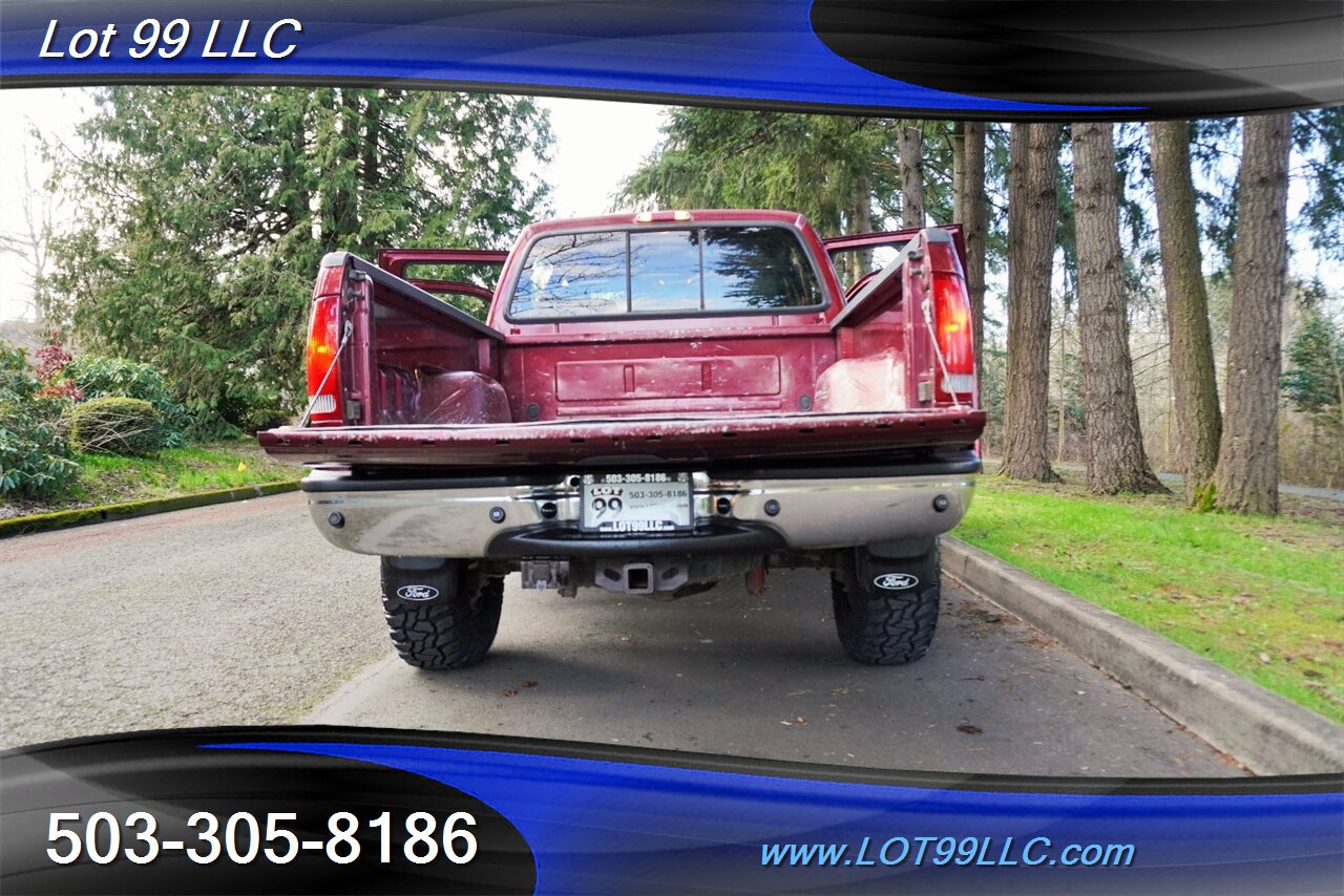 2004 Ford F-350 Lariat FX4 4x4 Power Storke BULLETPROOF Leather  Moon Roof LIFTED Black Wheels NEW TIRES 1 OWNER - Photo 32 - Milwaukie, OR 97267