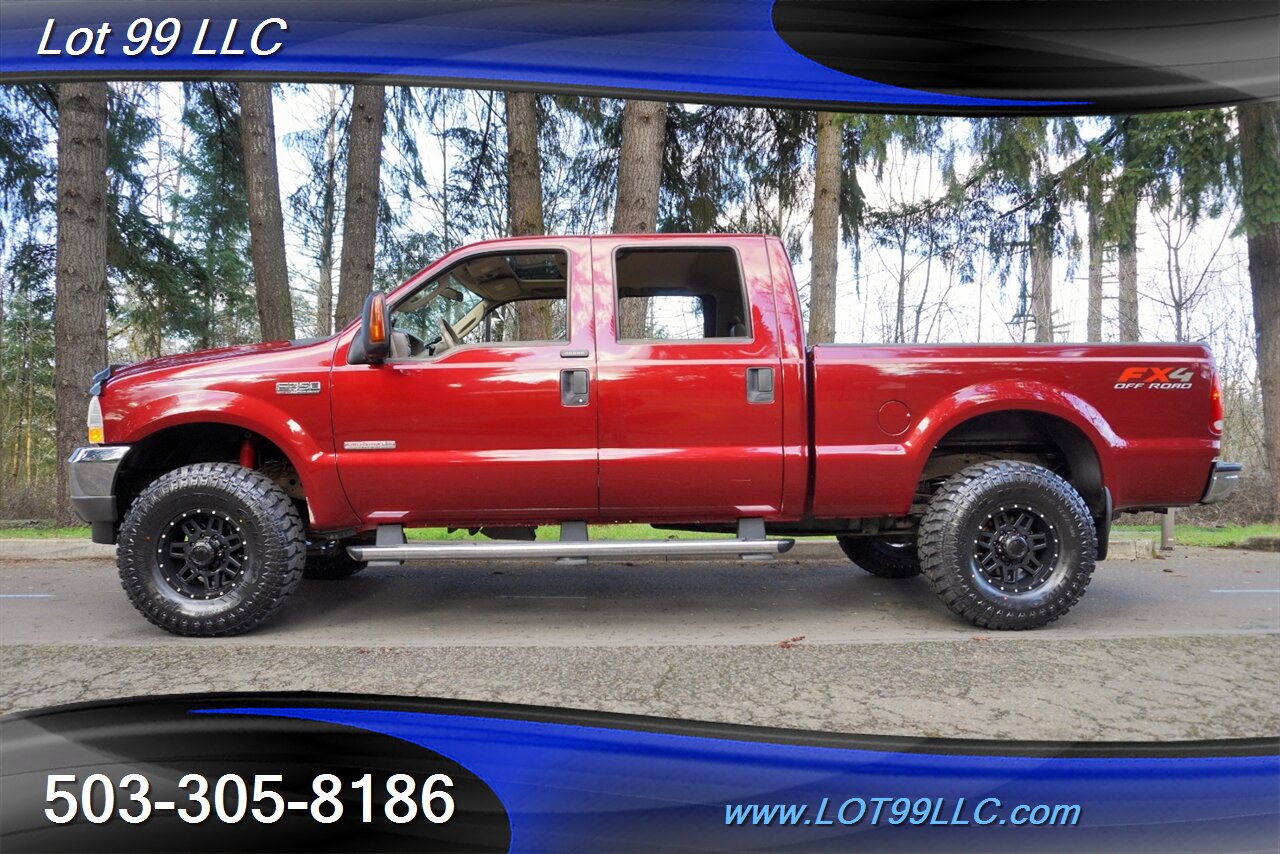2004 Ford F-350 Lariat FX4 4x4 Power Storke BULLETPROOF Leather  Moon Roof LIFTED Black Wheels NEW TIRES 1 OWNER - Photo 1 - Milwaukie, OR 97267