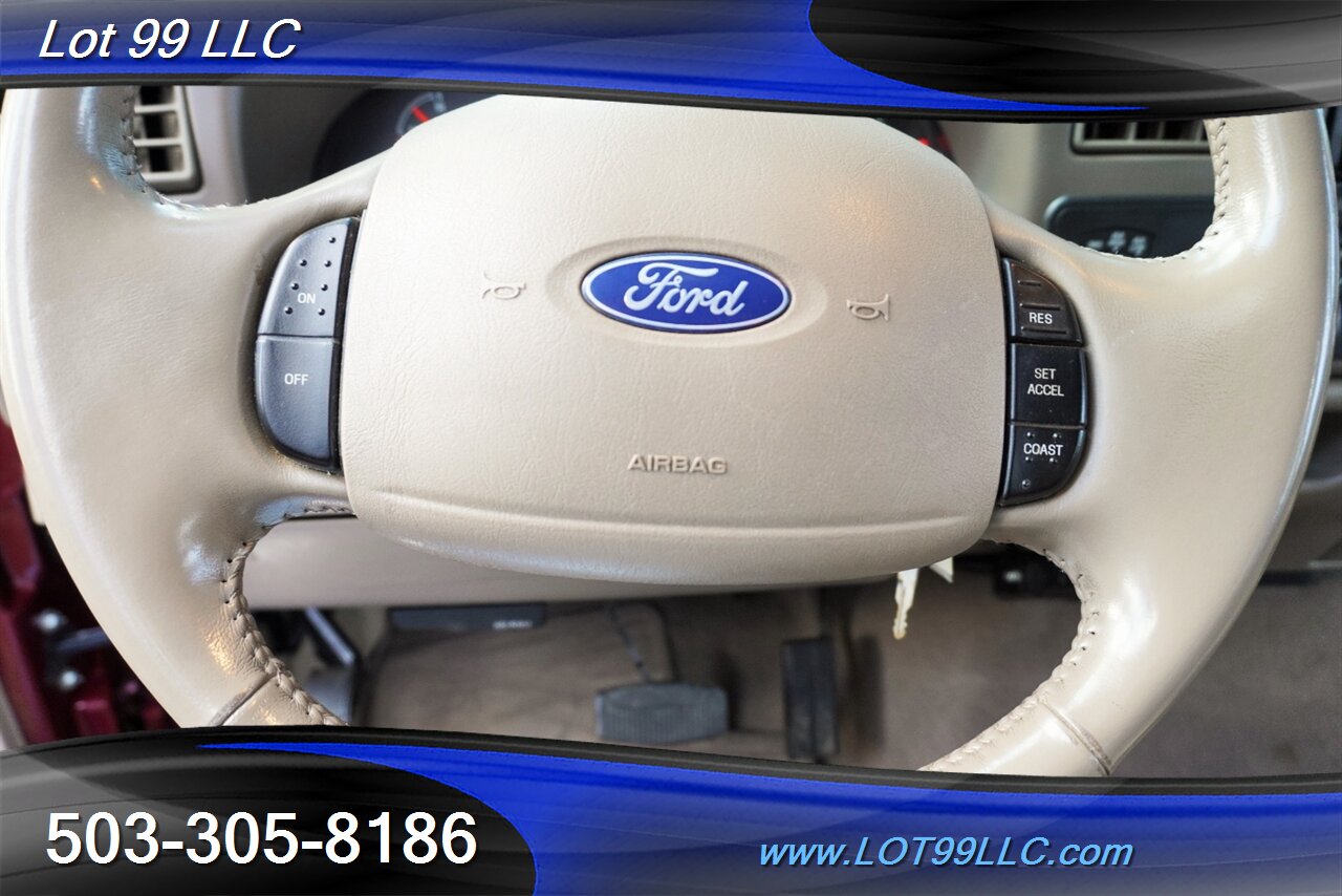 2004 Ford F-350 Lariat FX4 4x4 Power Storke BULLETPROOF Leather  Moon Roof LIFTED Black Wheels NEW TIRES 1 OWNER - Photo 25 - Milwaukie, OR 97267