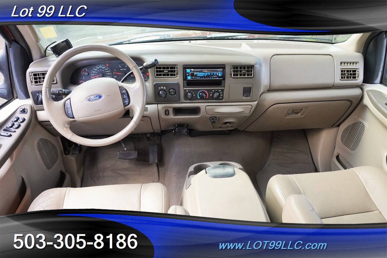 2004 Ford F-350 Lariat FX4 4x4 Power Storke BULLETPROOF Leather  Moon Roof LIFTED Black Wheels NEW TIRES 1 OWNER - Photo 2 - Milwaukie, OR 97267