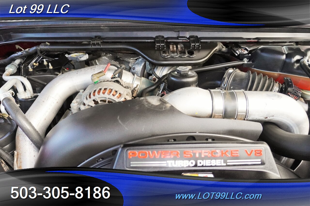 2004 Ford F-350 Lariat FX4 4x4 Power Storke BULLETPROOF Leather  Moon Roof LIFTED Black Wheels NEW TIRES 1 OWNER - Photo 21 - Milwaukie, OR 97267