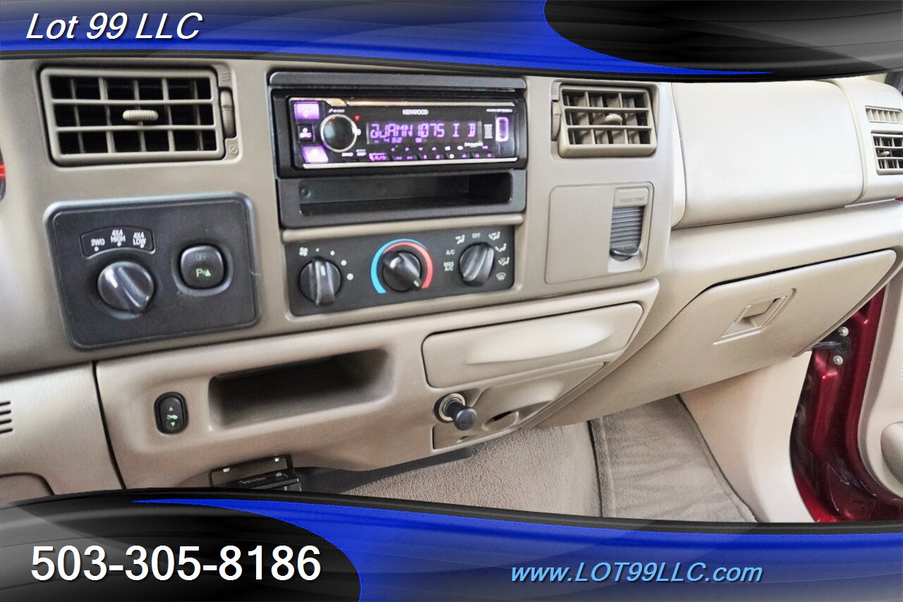 2004 Ford F-350 Lariat FX4 4x4 Power Storke BULLETPROOF Leather  Moon Roof LIFTED Black Wheels NEW TIRES 1 OWNER - Photo 23 - Milwaukie, OR 97267