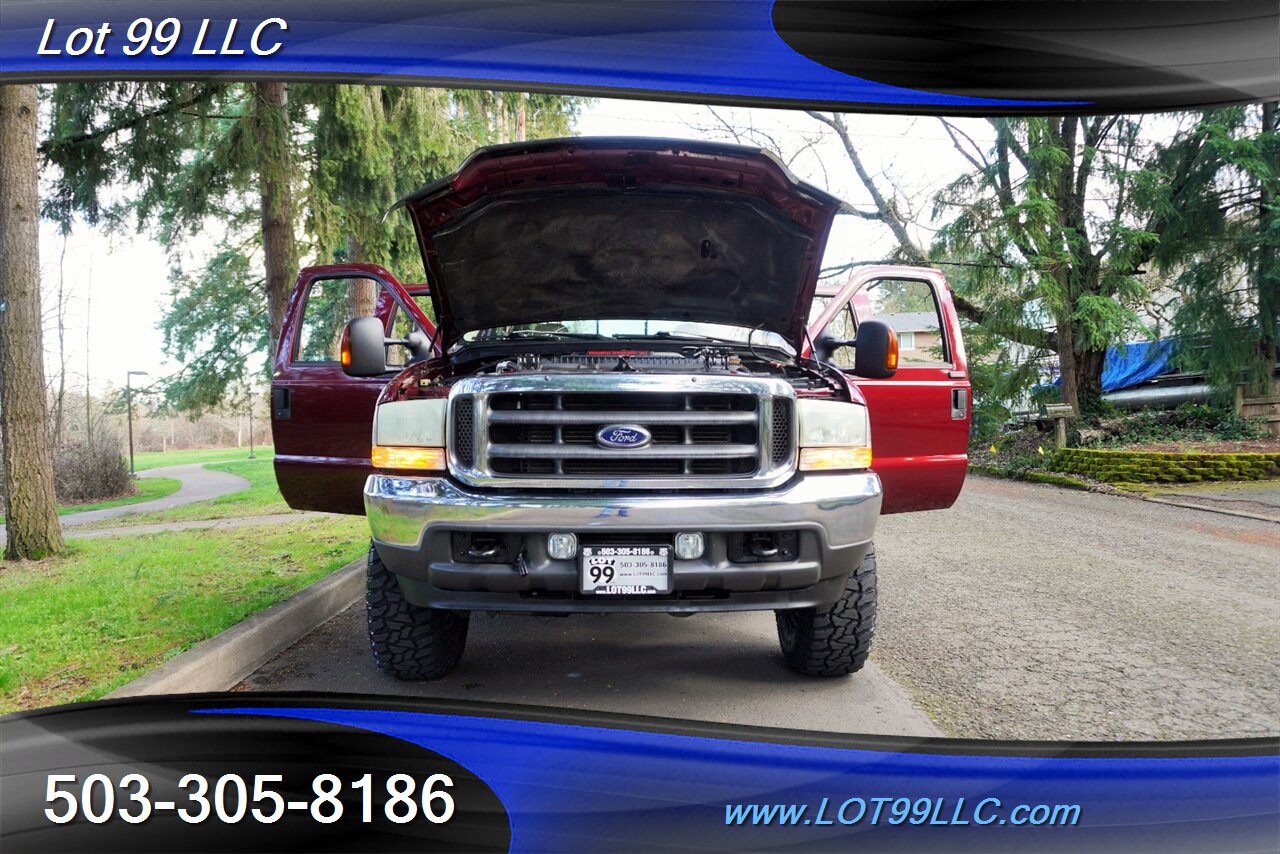 2004 Ford F-350 Lariat FX4 4x4 Power Storke BULLETPROOF Leather  Moon Roof LIFTED Black Wheels NEW TIRES 1 OWNER - Photo 30 - Milwaukie, OR 97267