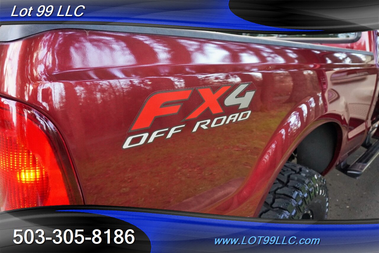 2004 Ford F-350 Lariat FX4 4x4 Power Storke BULLETPROOF Leather  Moon Roof LIFTED Black Wheels NEW TIRES 1 OWNER - Photo 36 - Milwaukie, OR 97267