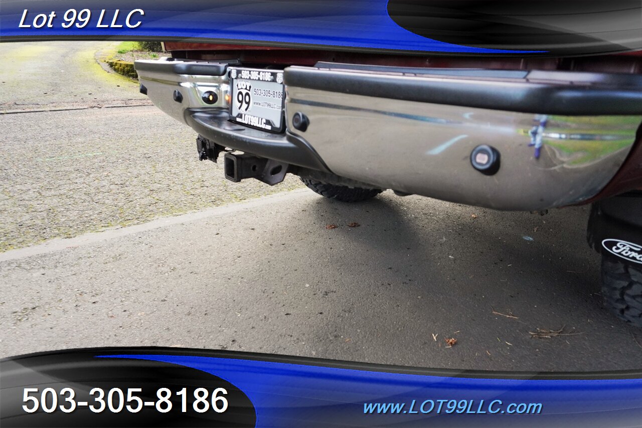 2004 Ford F-350 Lariat FX4 4x4 Power Storke BULLETPROOF Leather  Moon Roof LIFTED Black Wheels NEW TIRES 1 OWNER - Photo 35 - Milwaukie, OR 97267