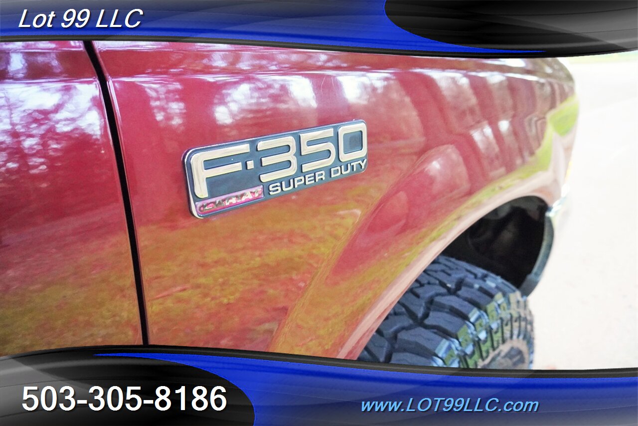 2004 Ford F-350 Lariat FX4 4x4 Power Storke BULLETPROOF Leather  Moon Roof LIFTED Black Wheels NEW TIRES 1 OWNER - Photo 40 - Milwaukie, OR 97267