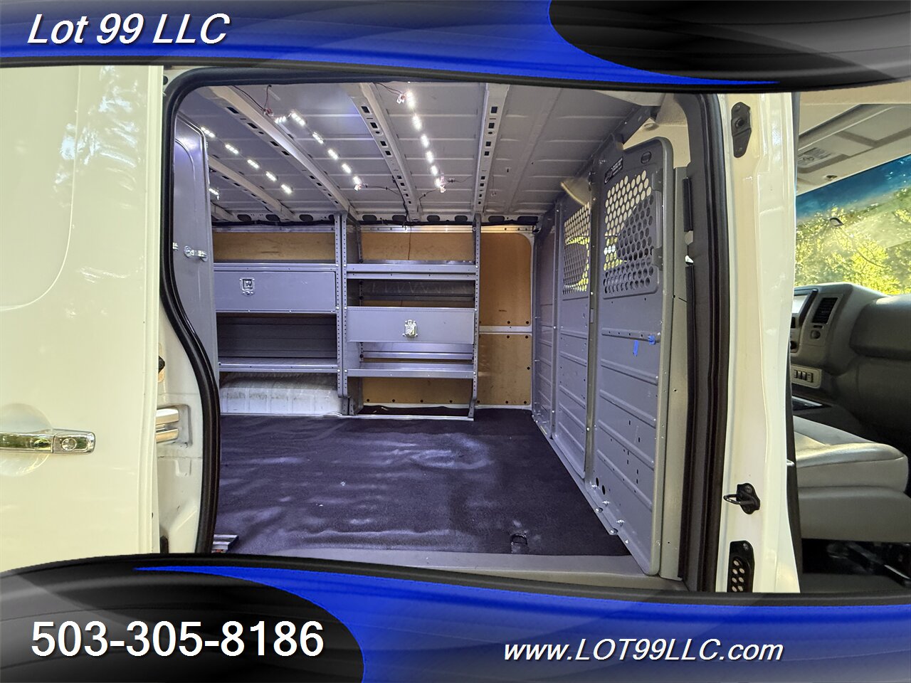 2020 Nissan NV 2500 HD SV CARGO VAN 1-Owner Aluma-Rack 5.6L V8   - Photo 37 - Milwaukie, OR 97267
