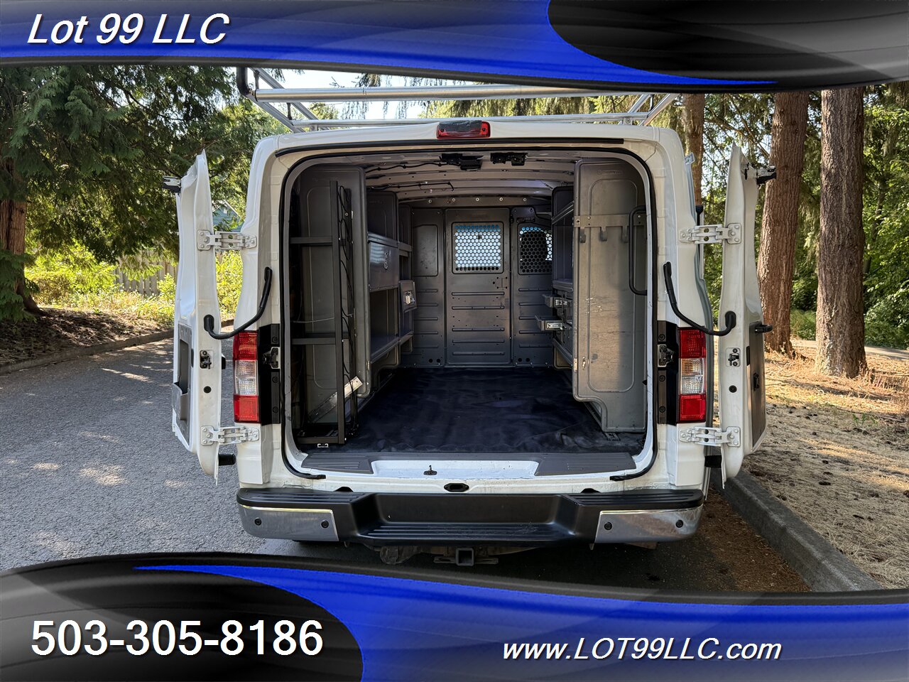 2020 Nissan NV 2500 HD SV CARGO VAN 1-Owner Aluma-Rack 5.6L V8   - Photo 26 - Milwaukie, OR 97267