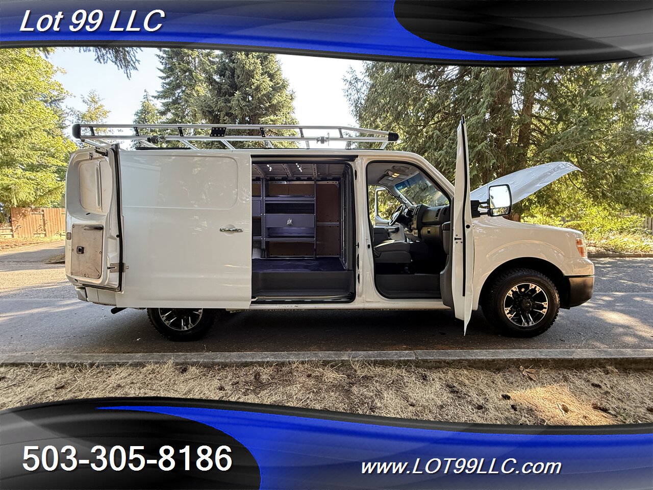 2020 Nissan NV 2500 HD SV CARGO VAN 1-Owner Aluma-Rack 5.6L V8   - Photo 27 - Milwaukie, OR 97267