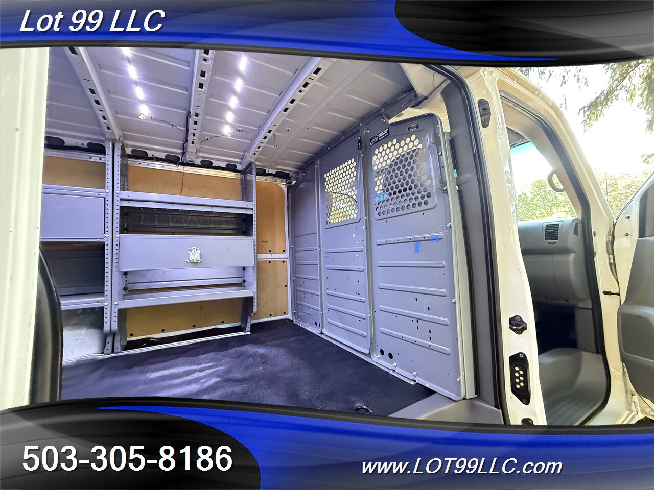 2020 Nissan NV 2500 HD SV CARGO VAN 1-Owner Aluma-Rack 5.6L V8   - Photo 2 - Milwaukie, OR 97267