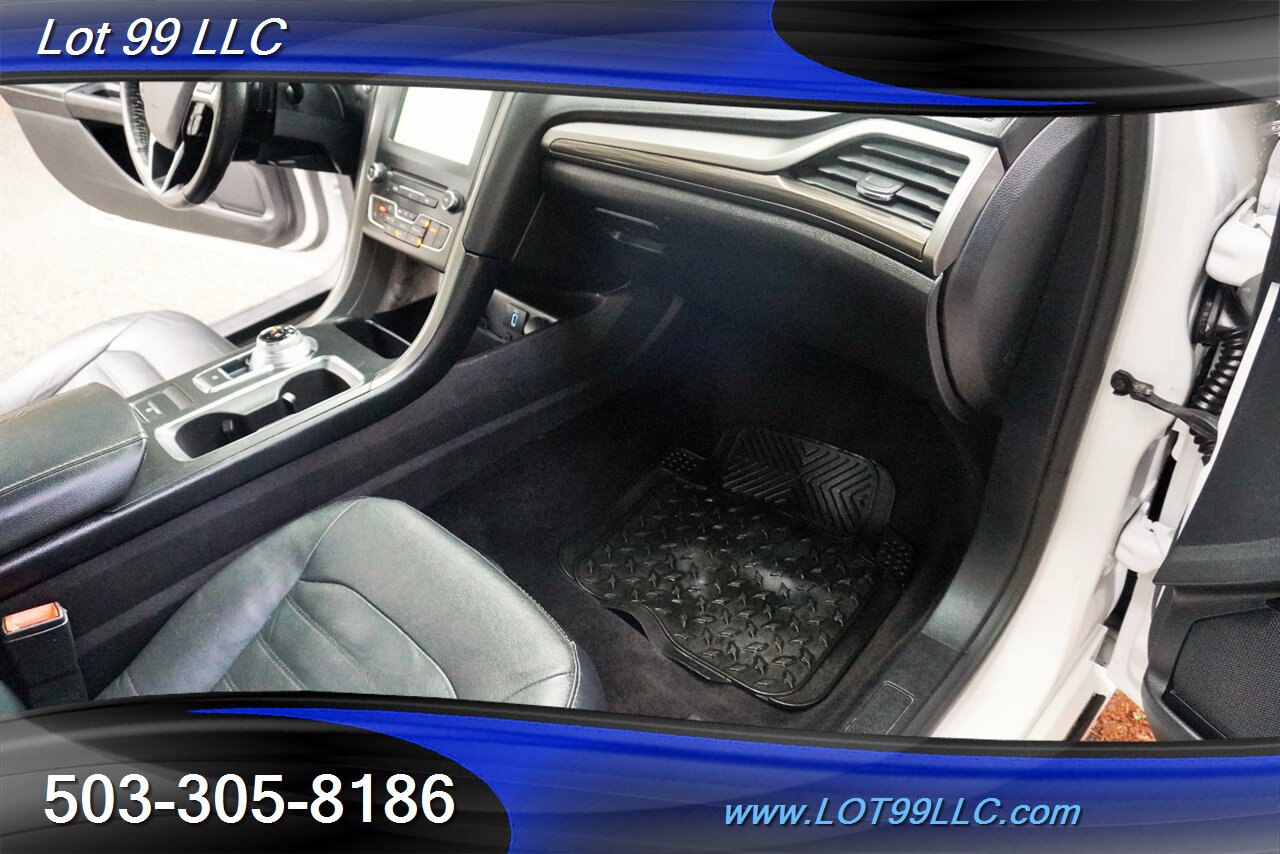 2017 Ford Fusion SE Sedan Only 85K LOW MILES Heated Leather Seats  GPS Premium Wheels Newer Tires 34 MPG - Photo 33 - Milwaukie, OR 97267