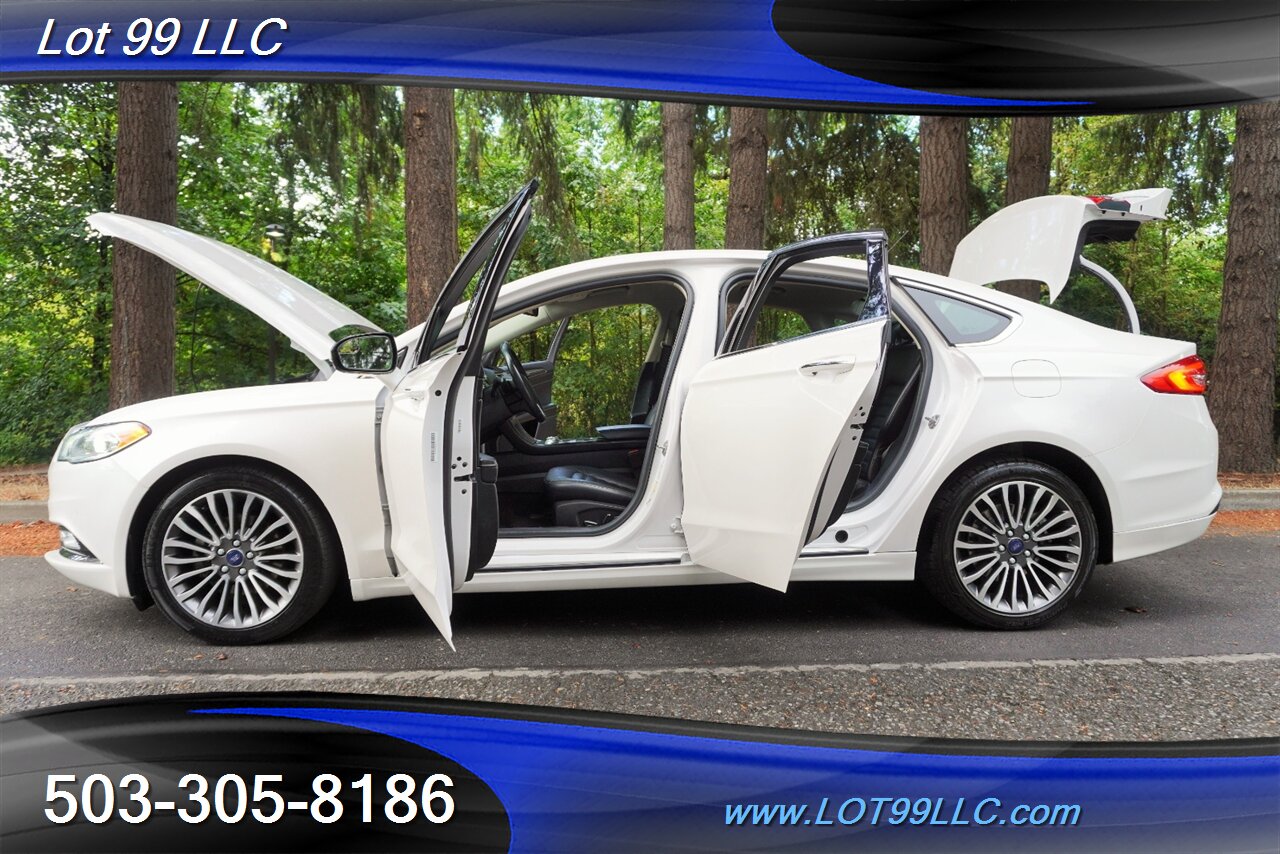 2017 Ford Fusion SE Sedan Only 85K LOW MILES Heated Leather Seats  GPS Premium Wheels Newer Tires 34 MPG - Photo 26 - Milwaukie, OR 97267
