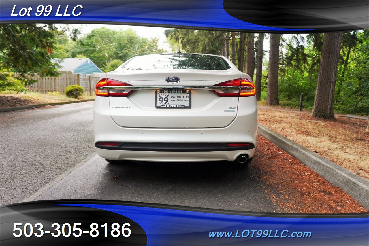 2017 Ford Fusion SE Sedan Only 85K LOW MILES Heated Leather Seats  GPS Premium Wheels Newer Tires 34 MPG - Photo 10 - Milwaukie, OR 97267