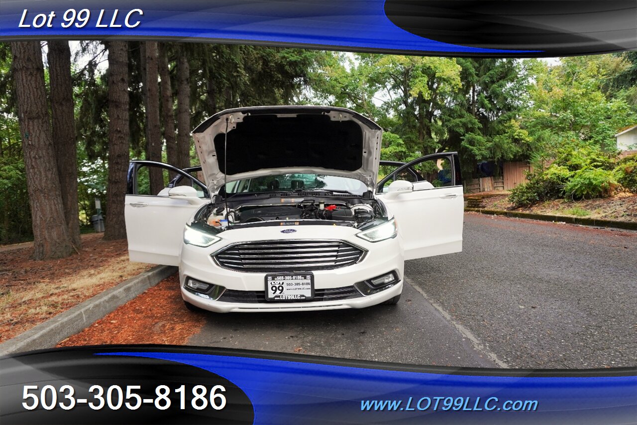 2017 Ford Fusion SE Sedan Only 85K LOW MILES Heated Leather Seats  GPS Premium Wheels Newer Tires 34 MPG - Photo 27 - Milwaukie, OR 97267