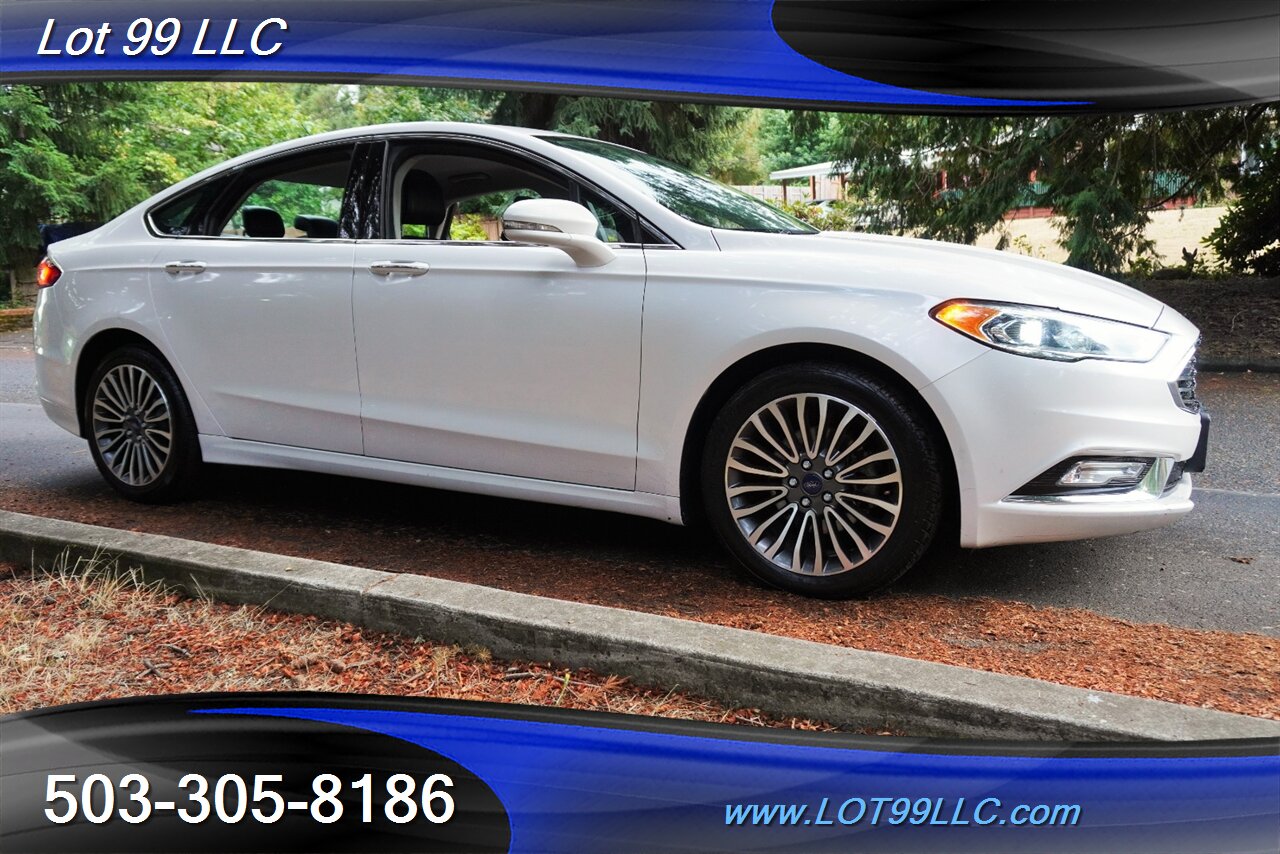 2017 Ford Fusion SE Sedan Only 85K LOW MILES Heated Leather Seats  GPS Premium Wheels Newer Tires 34 MPG - Photo 7 - Milwaukie, OR 97267