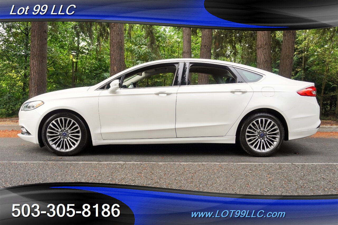 2017 Ford Fusion SE Sedan Only 85K LOW MILES Heated Leather Seats  GPS Premium Wheels Newer Tires 34 MPG - Photo 1 - Milwaukie, OR 97267