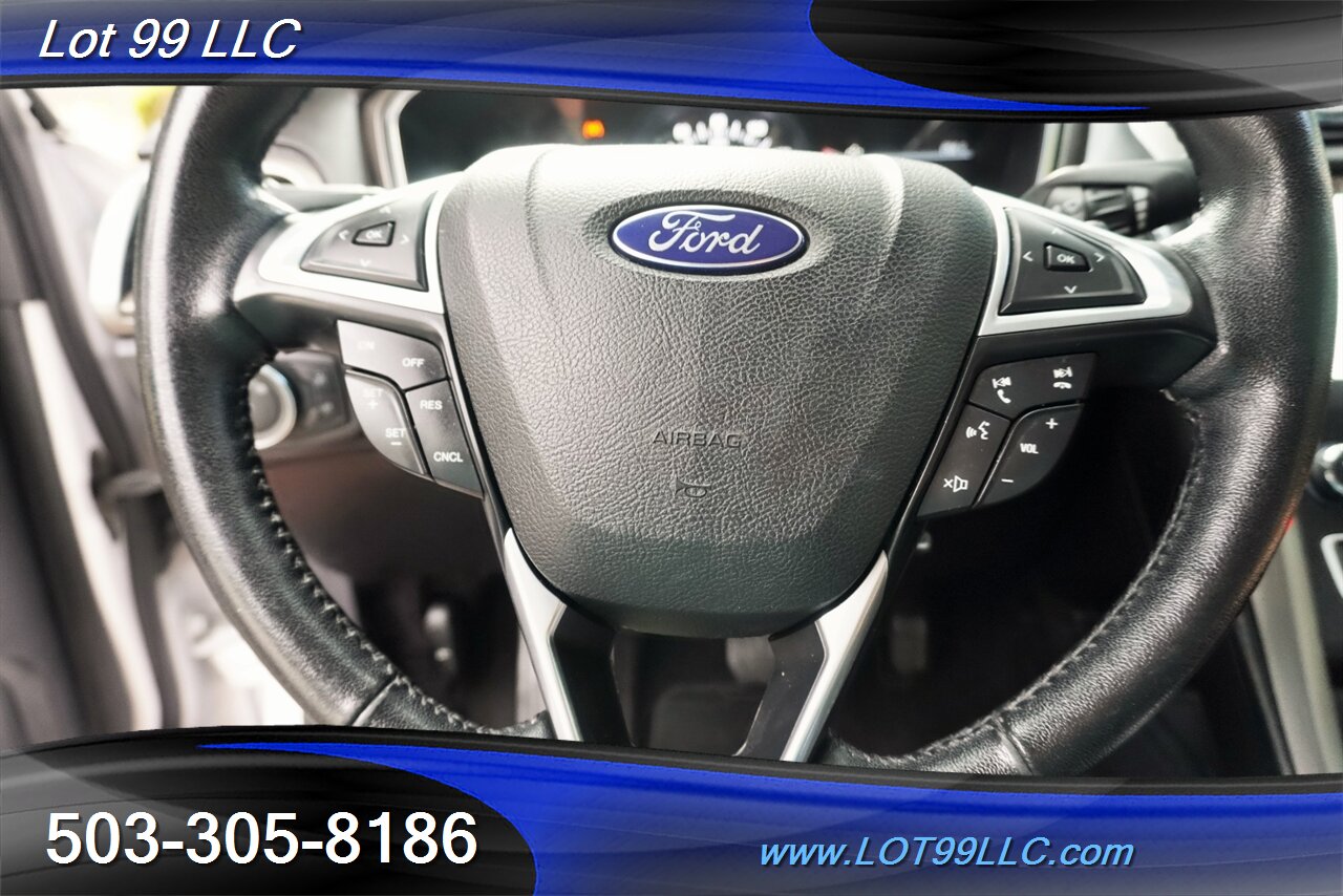 2017 Ford Fusion SE Sedan Only 85K LOW MILES Heated Leather Seats  GPS Premium Wheels Newer Tires 34 MPG - Photo 24 - Milwaukie, OR 97267