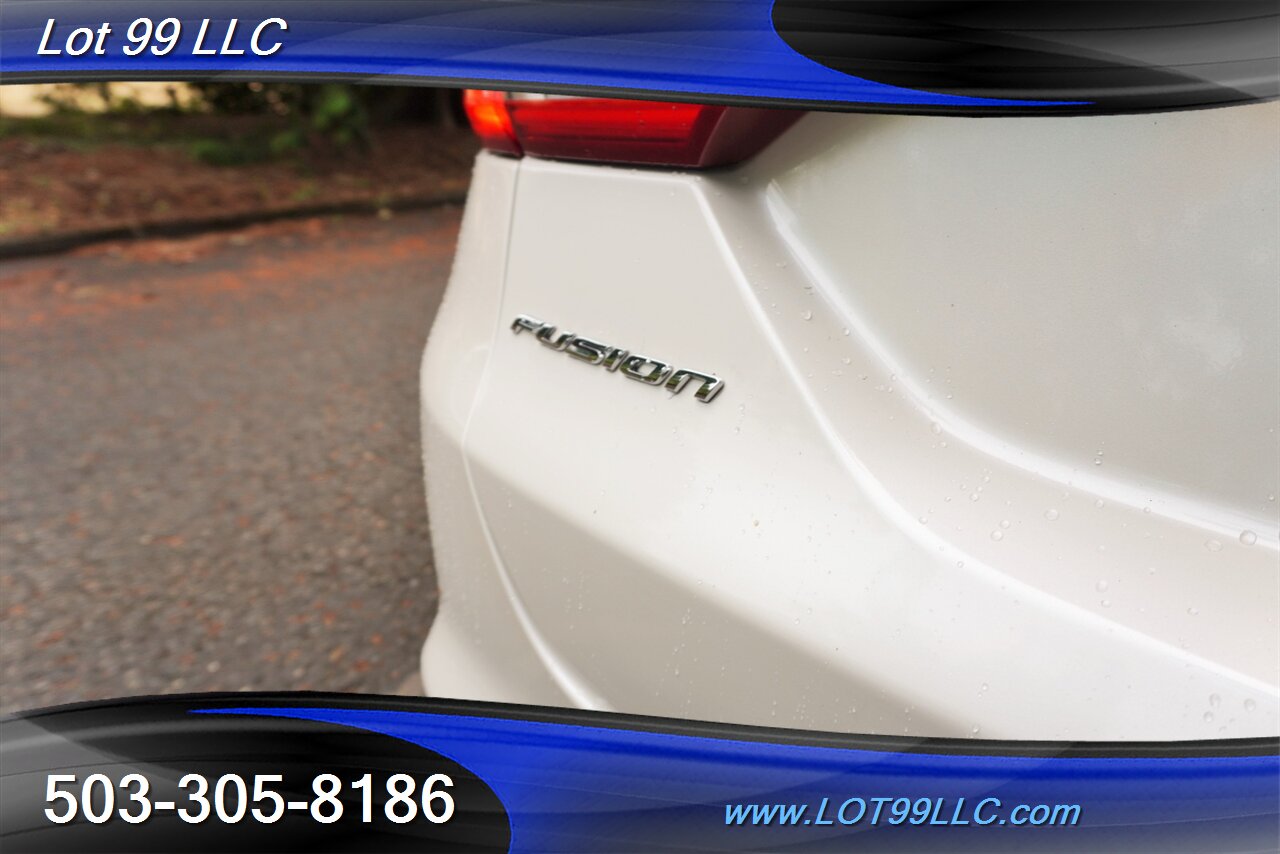 2017 Ford Fusion SE Sedan Only 85K LOW MILES Heated Leather Seats  GPS Premium Wheels Newer Tires 34 MPG - Photo 30 - Milwaukie, OR 97267