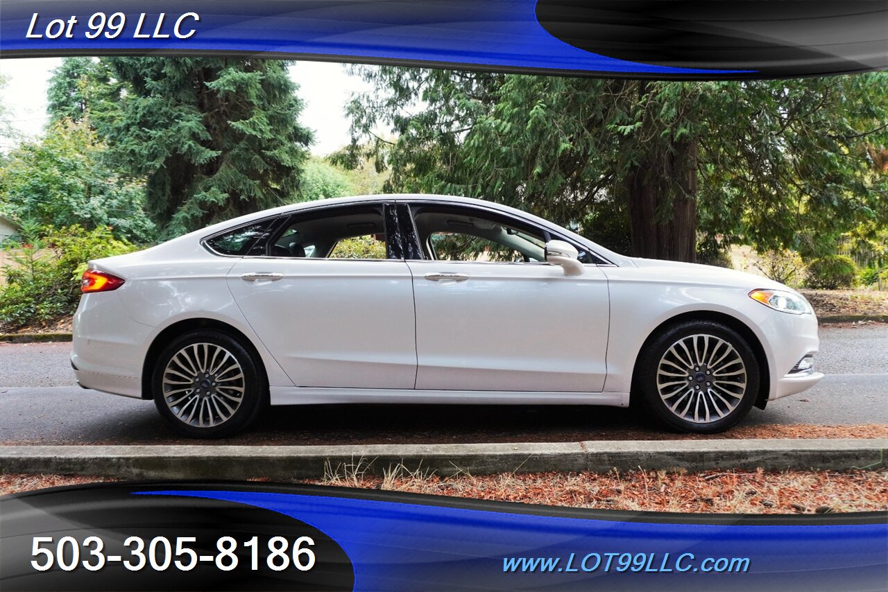 2017 Ford Fusion SE Sedan Only 85K LOW MILES Heated Leather Seats  GPS Premium Wheels Newer Tires 34 MPG - Photo 8 - Milwaukie, OR 97267