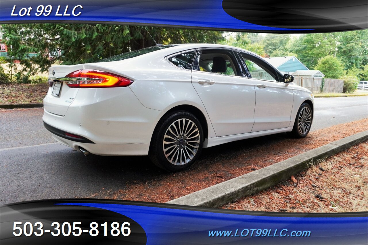 2017 Ford Fusion SE Sedan Only 85K LOW MILES Heated Leather Seats  GPS Premium Wheels Newer Tires 34 MPG - Photo 9 - Milwaukie, OR 97267