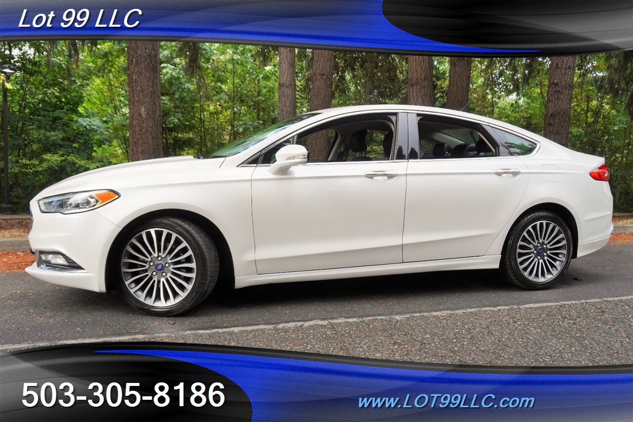 2017 Ford Fusion SE Sedan Only 85K LOW MILES Heated Leather Seats  GPS Premium Wheels Newer Tires 34 MPG - Photo 5 - Milwaukie, OR 97267