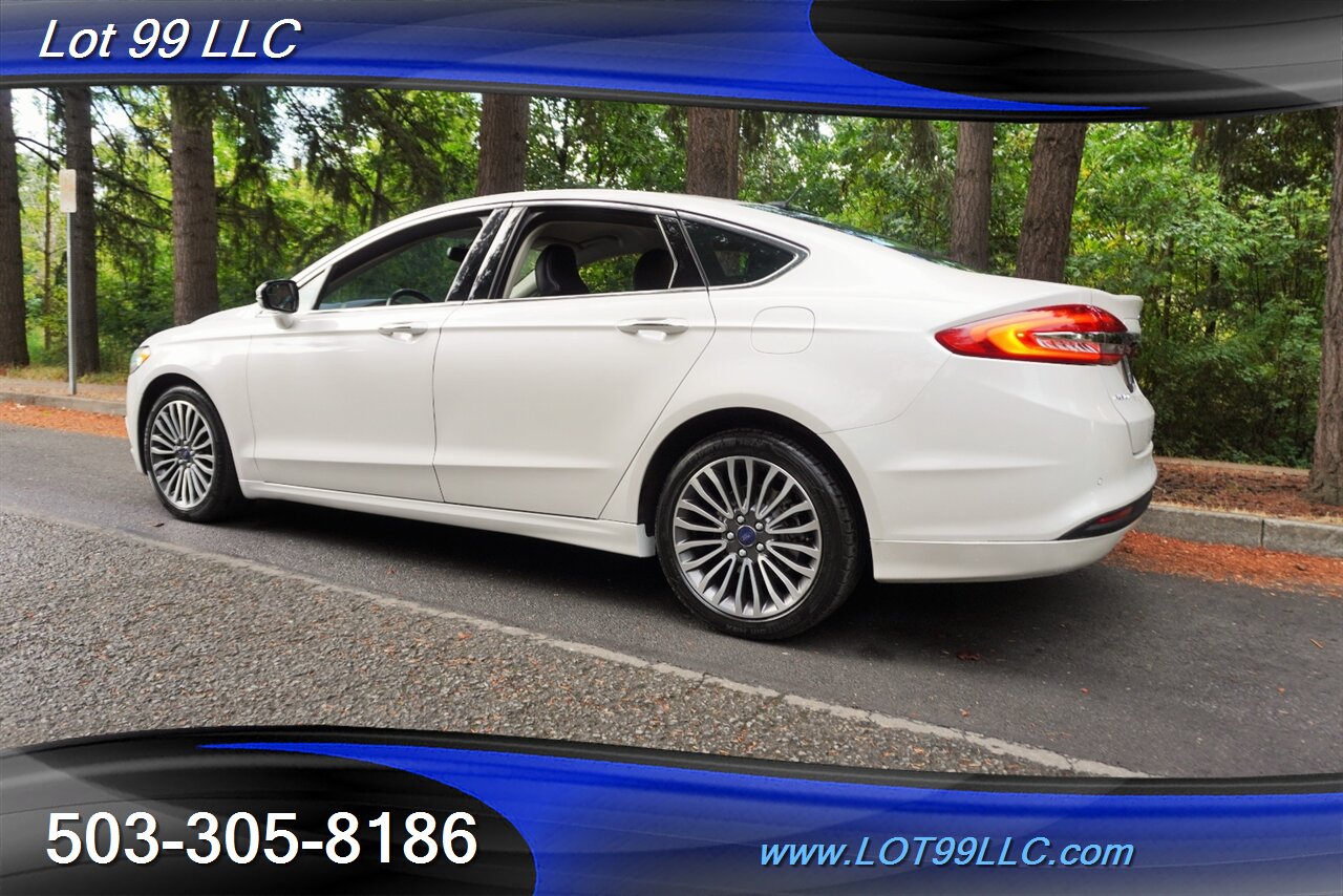 2017 Ford Fusion SE Sedan Only 85K LOW MILES Heated Leather Seats  GPS Premium Wheels Newer Tires 34 MPG - Photo 11 - Milwaukie, OR 97267