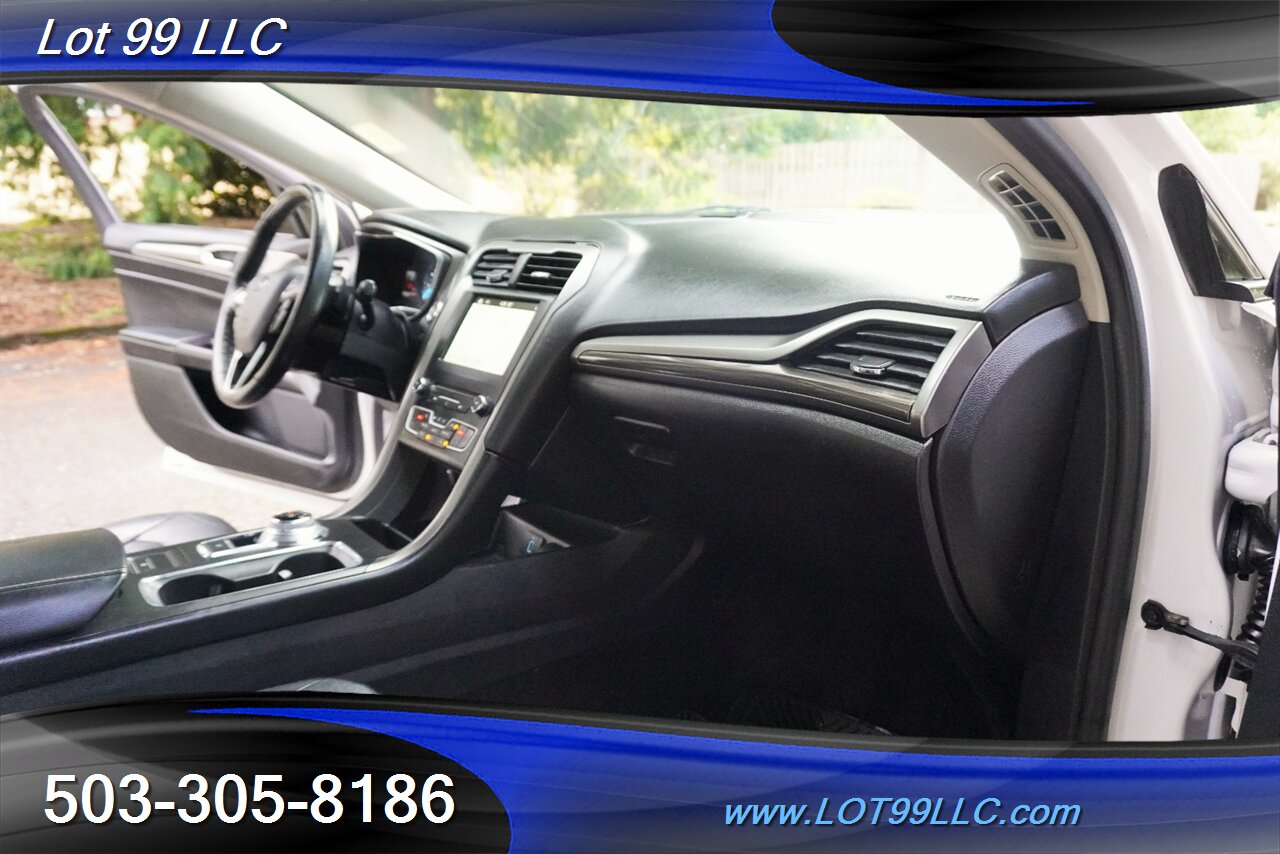 2017 Ford Fusion SE Sedan Only 85K LOW MILES Heated Leather Seats  GPS Premium Wheels Newer Tires 34 MPG - Photo 17 - Milwaukie, OR 97267