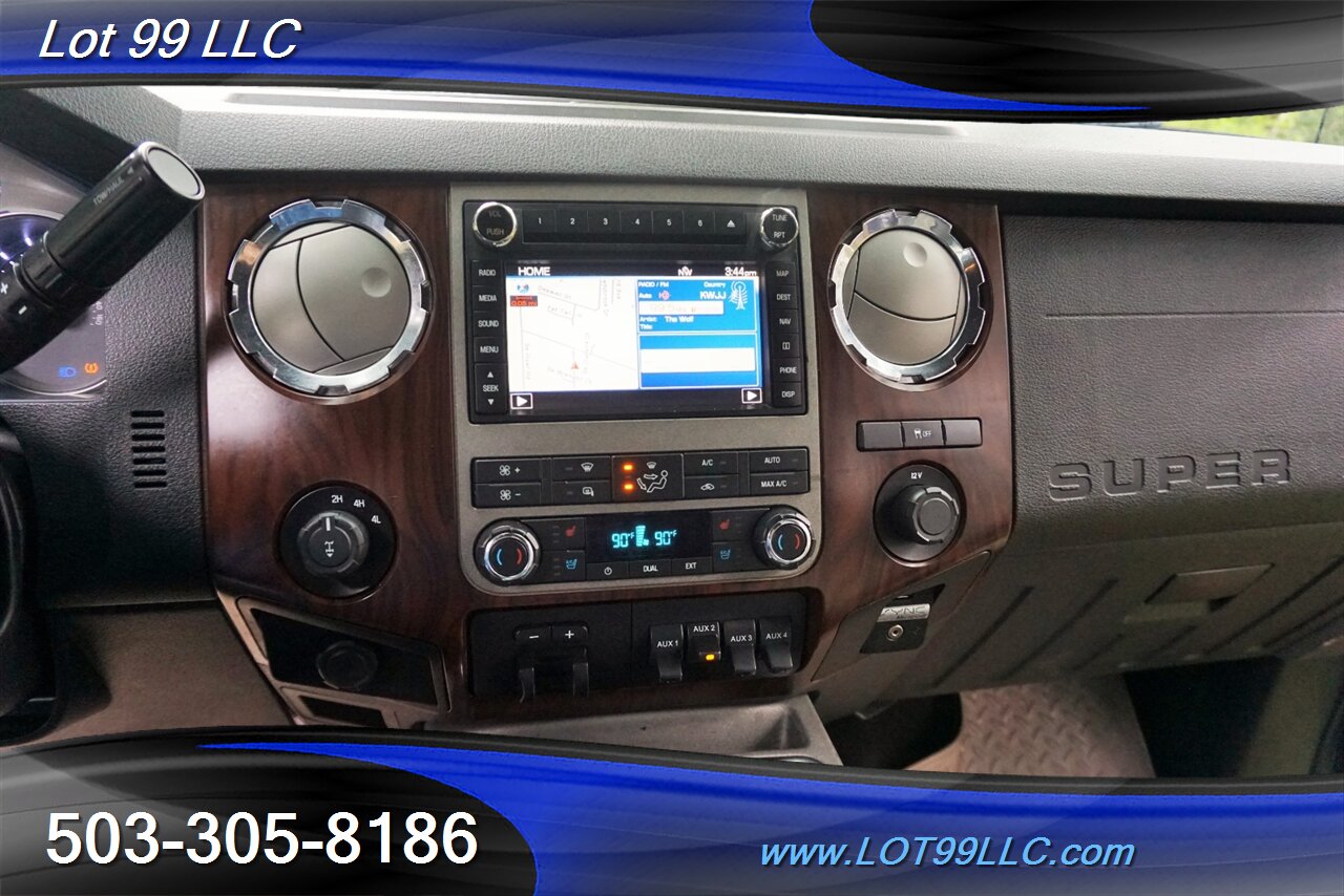 2011 Ford F-350 Lariat 4X4 6.2L V8 Leather Moon GPS Long Bed New   - Photo 19 - Milwaukie, OR 97267