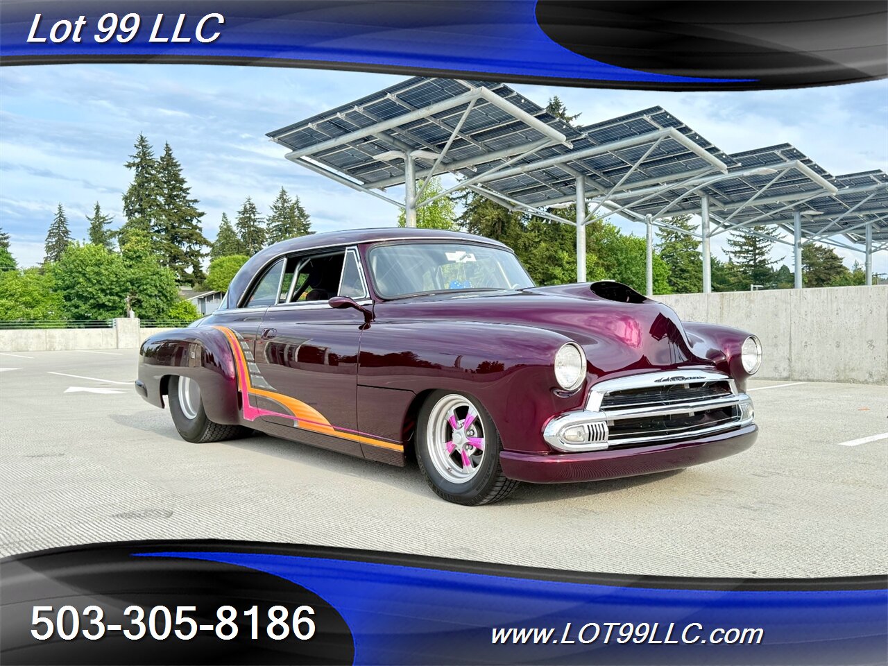 1951 Chevrolet Bussiness Coupe Art Morrison Chassis ProStreet Supercharged BBC - Photo 75 - Milwaukie, OR 97267