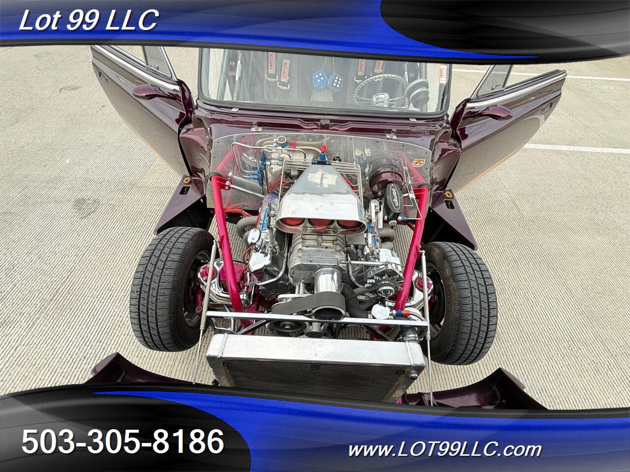 1951 Chevrolet Coupe Pro Street Show Car Documented Build  Fuel Injected Supercharged BBC Art Morrison Chassis Pro - Photo 5 - Milwaukie, OR 97267
