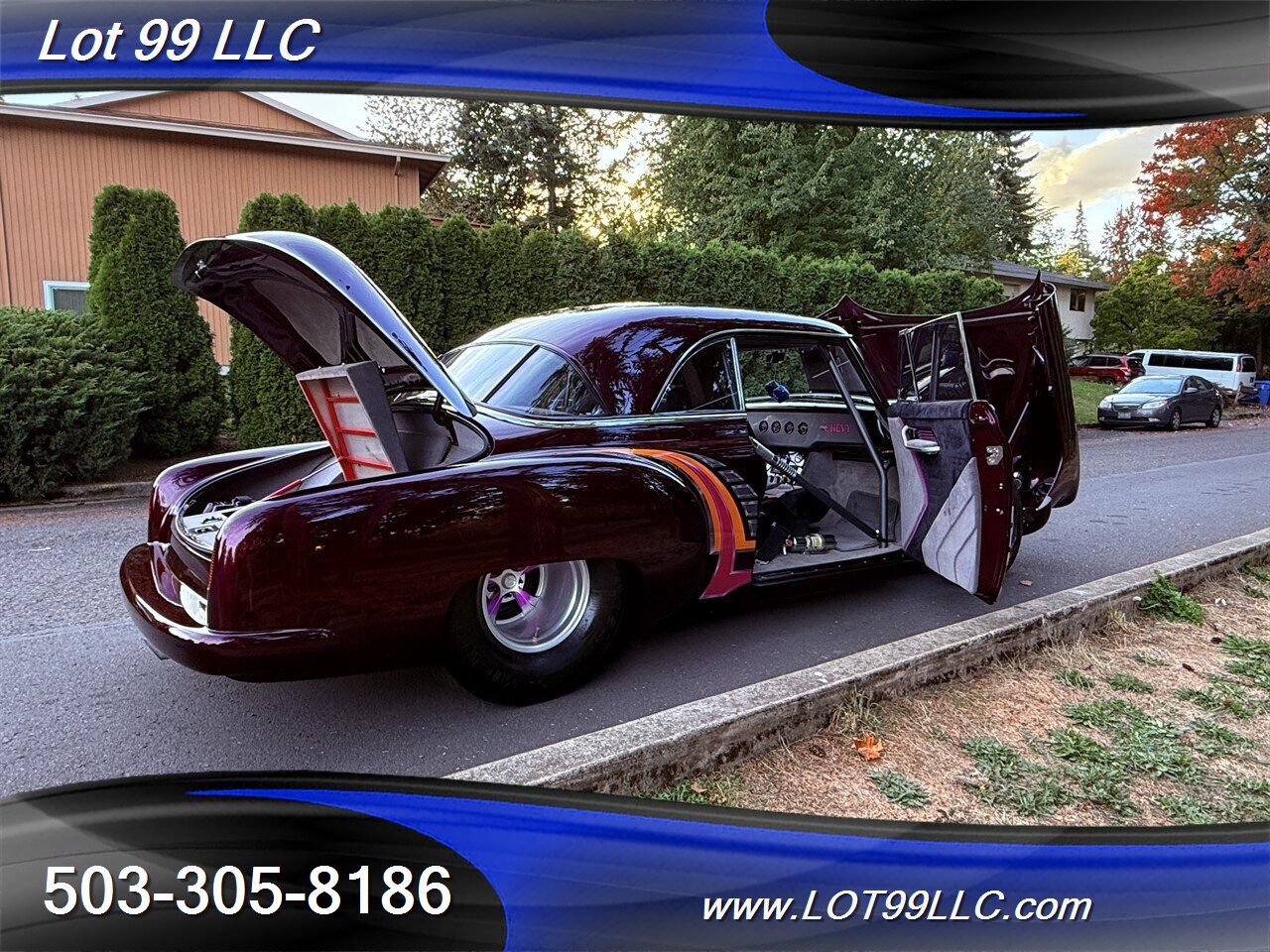 1951 Chevrolet Bussiness Coupe Art Morrison Chassis ProStreet Supercharged BBC - Photo 43 - Milwaukie, OR 97267