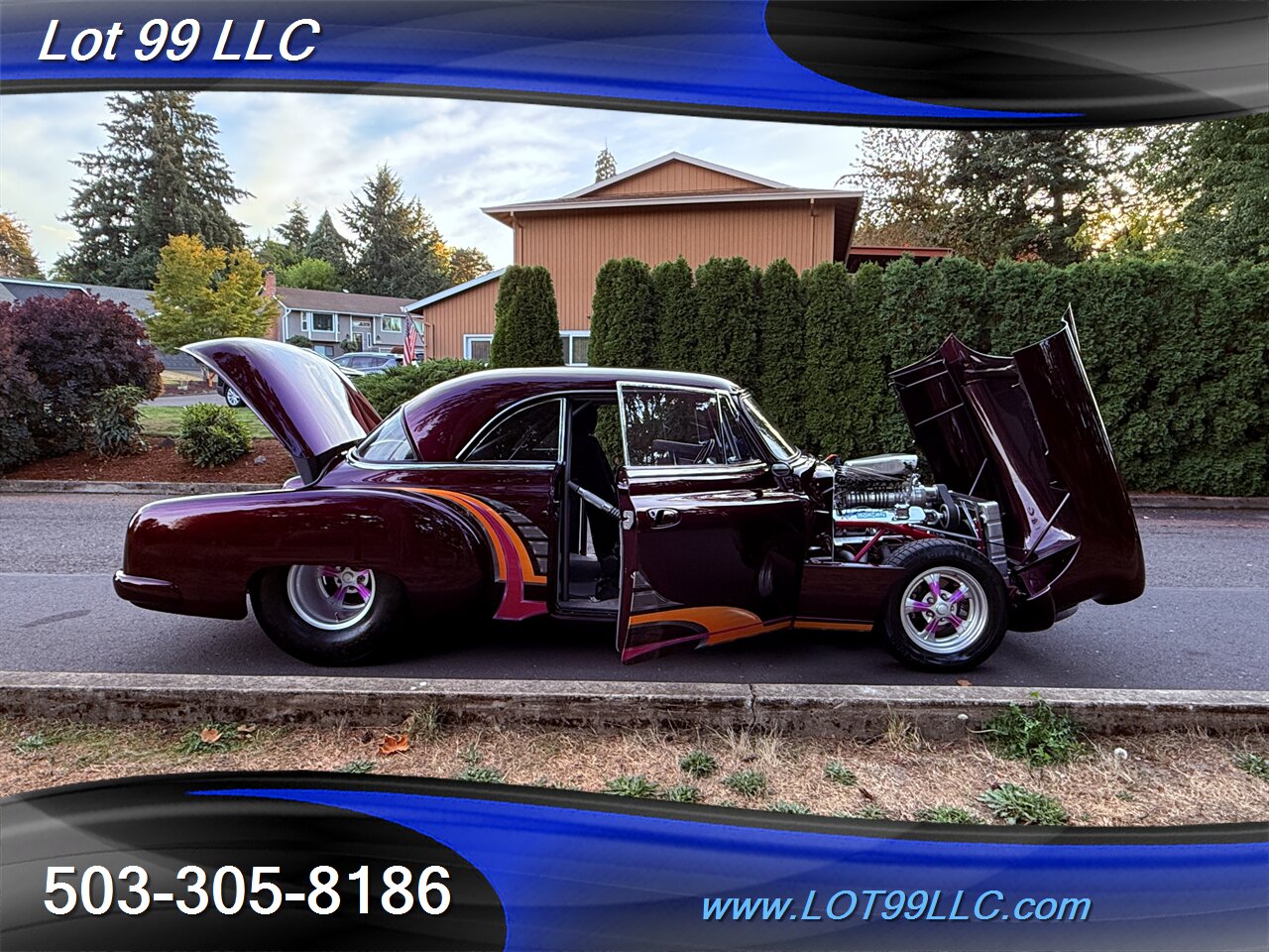 1951 Chevrolet Bussiness Coupe Art Morrison Chassis ProStreet   - Photo 54 - Milwaukie, OR 97267