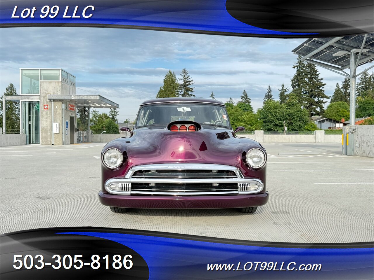 1951 Chevrolet Coupe Pro Street Show Car Documented Build  Fuel Injected Supercharged BBC Art Morrison Chassis Pro - Photo 8 - Milwaukie, OR 97267