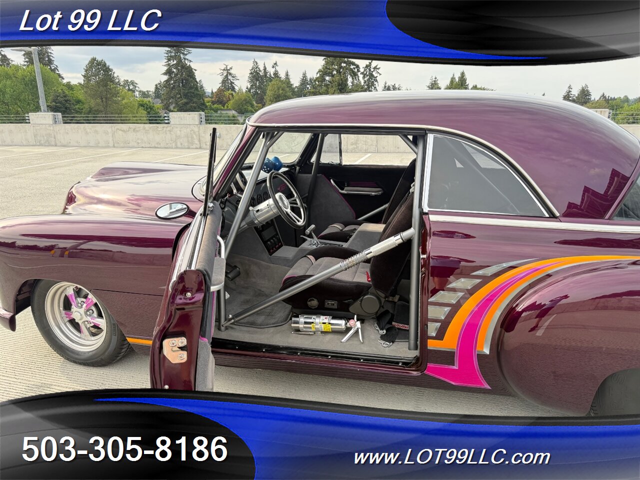 1951 Chevrolet Coupe Pro Street Show Car Documented Build  Fuel Injected Supercharged BBC Art Morrison Chassis Pro - Photo 33 - Milwaukie, OR 97267
