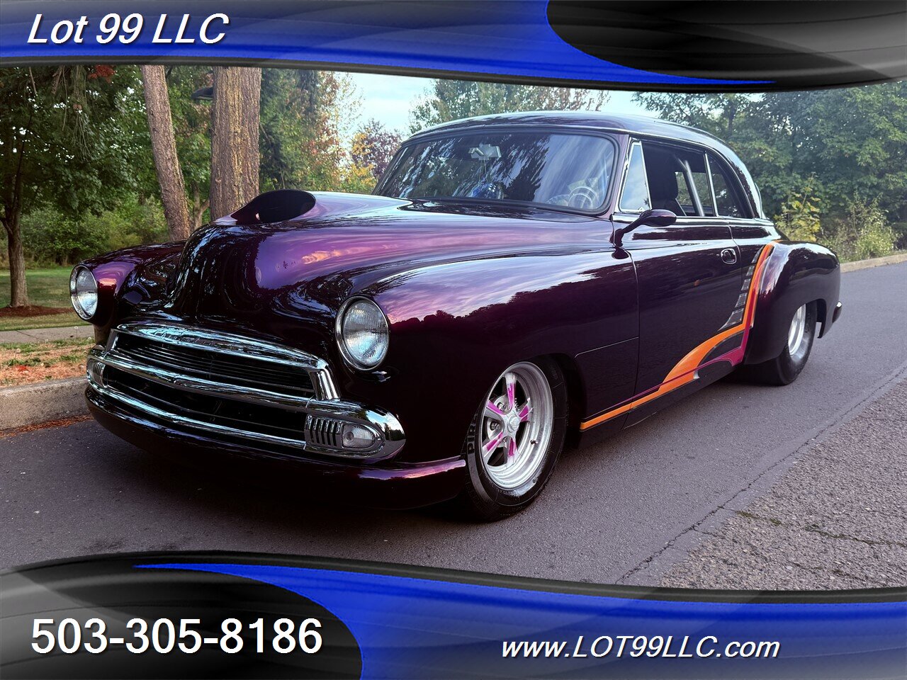 1951 Chevrolet Bussiness Coupe Art Morrison Chassis ProStreet Supercharged BBC - Photo 4 - Milwaukie, OR 97267